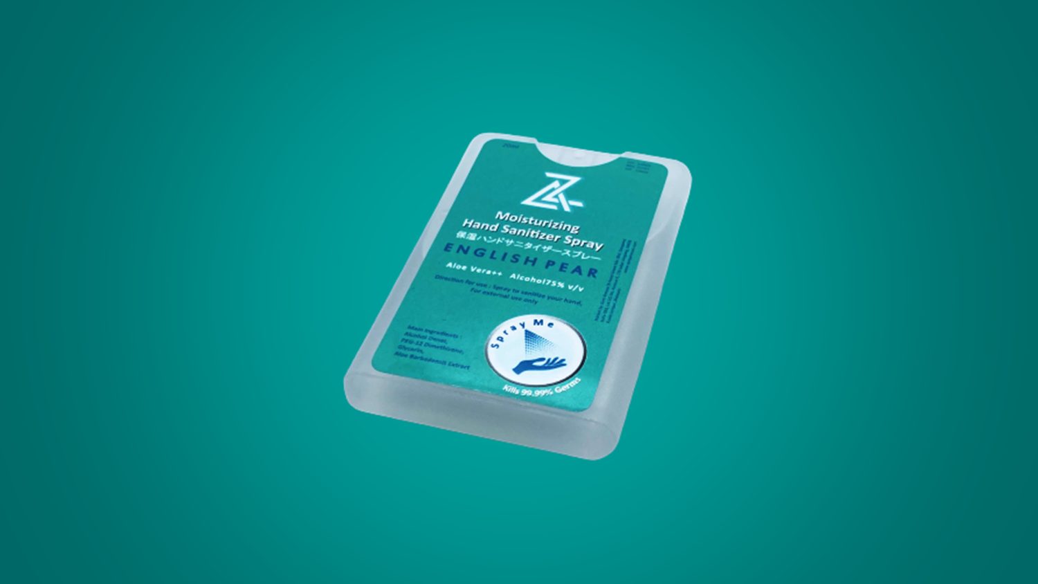 Pocket Size Hand Sanitizer – Slides